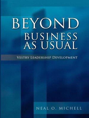 cover image of Beyond Business as Usual